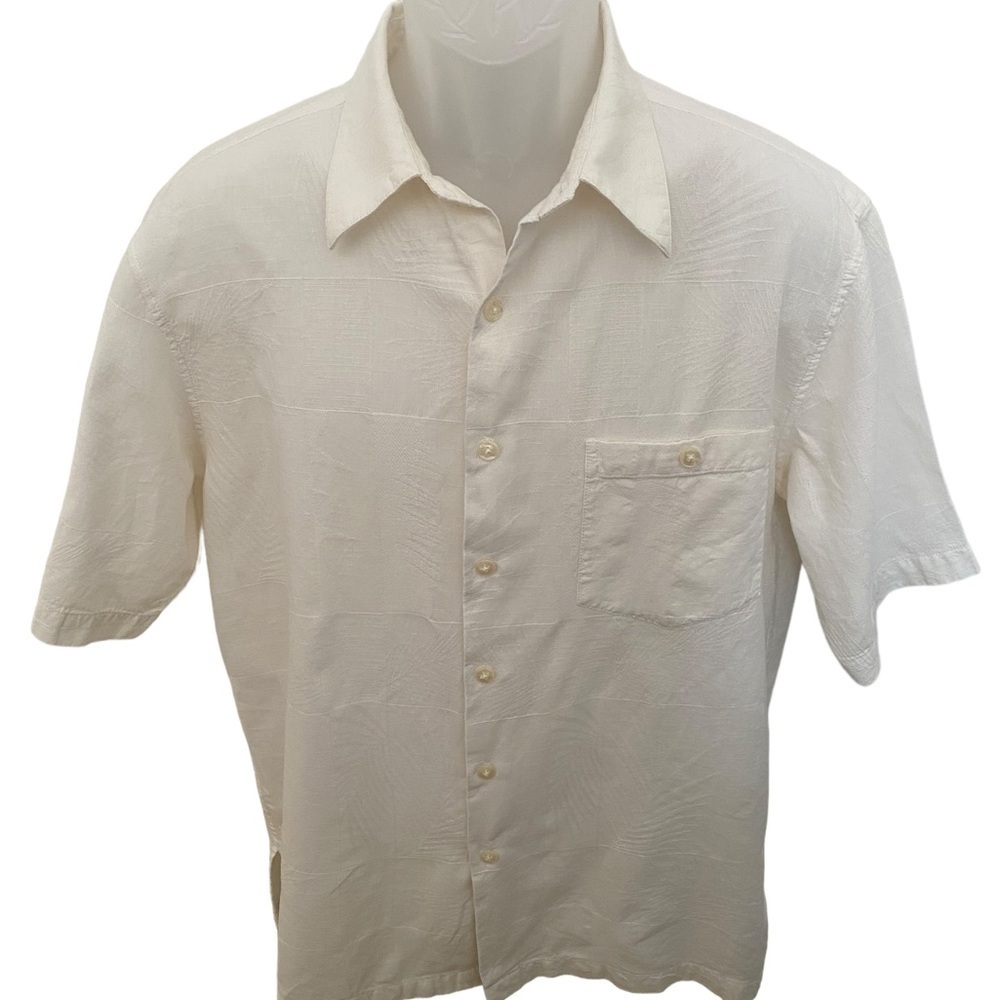 COOKE STREET Aloha Hawaiian Print Short Sleeve Collared Shirt Men M Medium
